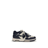 Blue Rubber Athletic Sneakers